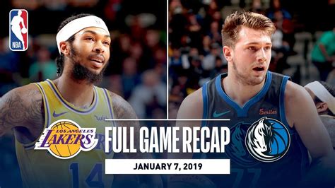 Full Game Recap Lakers Vs Mavericks Lakers Come Out Strong In Second Half Youtube