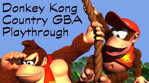 Donkey Kong Country Gba Longplay Youtube
