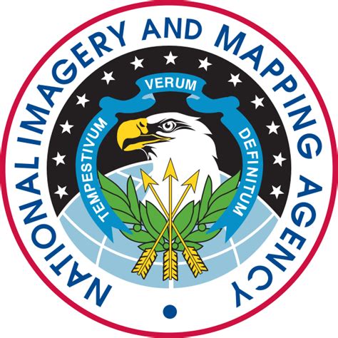 Coat Of Arms Crest Of National Imagery And Mapping Agency Us