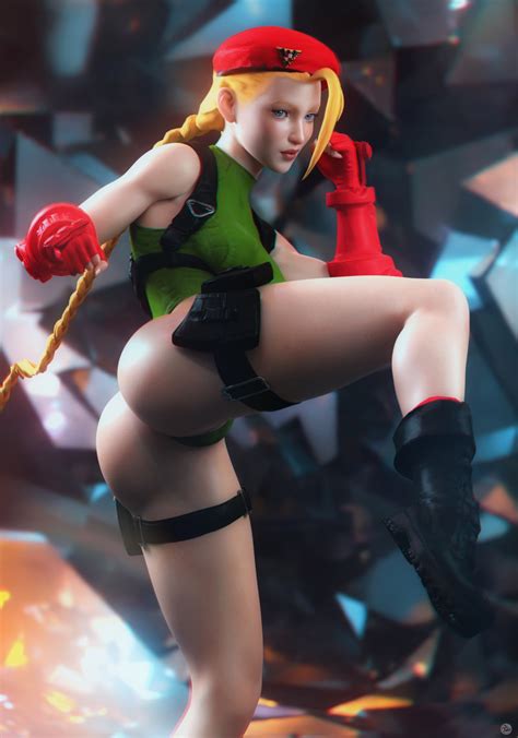 Rule 34 1girls 3d Action Pose Ass Blonde Hair Blue Eyes Boots Cammy White Clothed Dat Ass