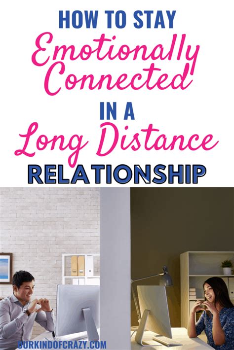 How To Stay Emotionally Connected In A Long Distance Relationship