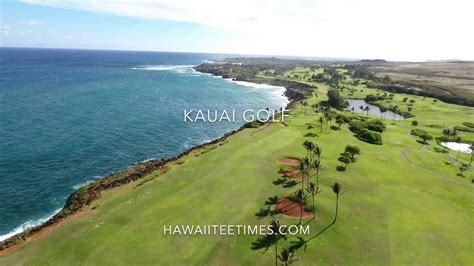 Kauai Golf Courses Hawaii Tee Times Youtube