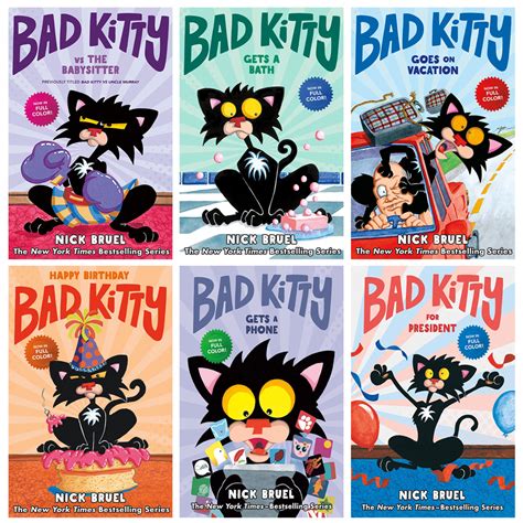 Childrens Books Grades Prek 3 Bad Kitty Graphic Novel Collection