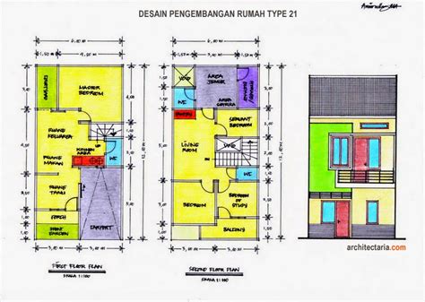 Berikut contoh gambar denah rumah minimalis 2 lantai terbaru sebagai inspirasi anda untuk membangun rumah dengan. Desain Rumah Minimalis Type 21