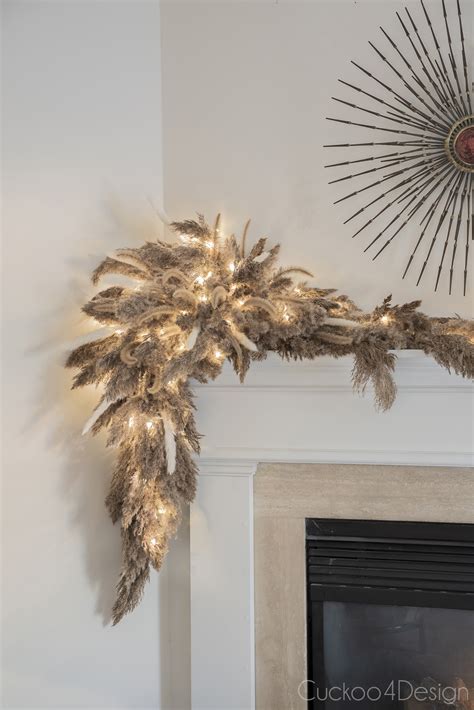 How To Make A Pampas Grass Garland Video Tutorial Included
