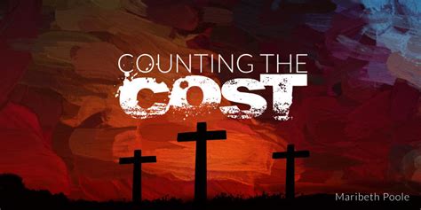 Counting The Cost Maribeth Poole
