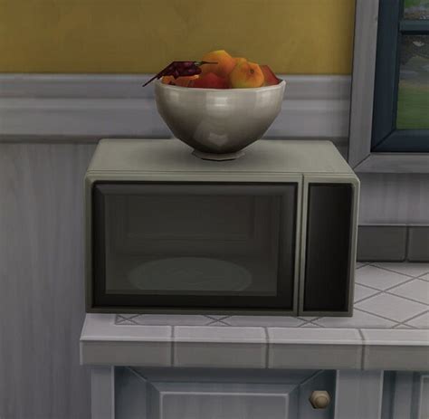 Slotted Items Microwaves By Ilex From Mod The Sims • Sims 4 Downloads