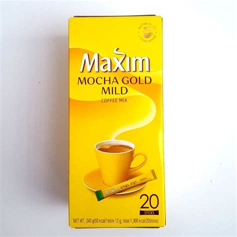 Maxim Mocha Gold 20 Stick Instant Mild Coffee K Food Free Shipping From