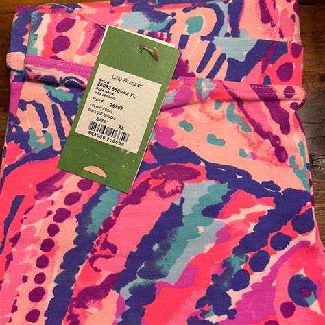 Lilly Pulitzer Bottoms Lilly Pulitzer Girls Xl Maia Leggings Colony