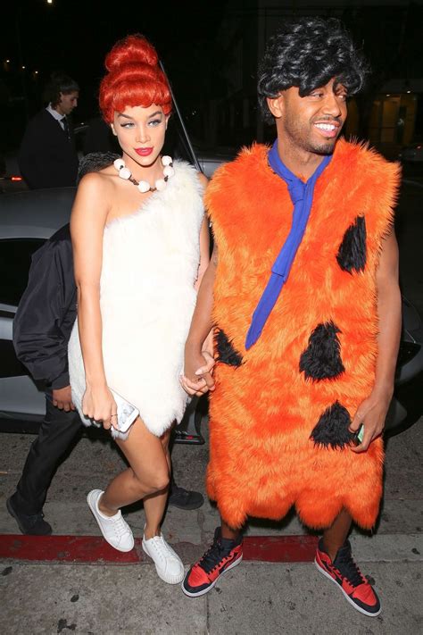 Jasmine Sanders Kelly Rowlands Costume Couture Bash In West Hollywood Gotceleb