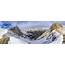 Snow Covered Mountains Panorama Free Image