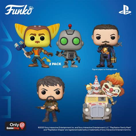 Action Figures Toys And Games Ratchet And Clank Exclusive Funko Pop Sony