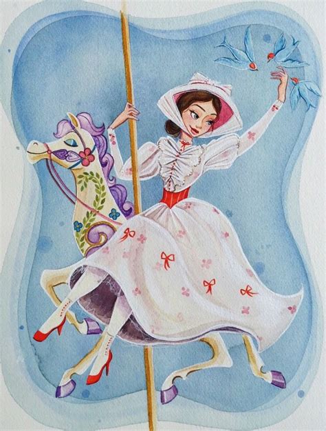 Artistry Mary Poppins Disney Fine Art Disney Art