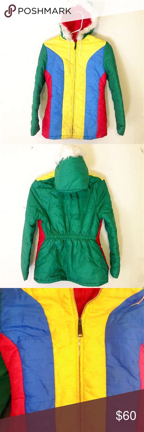 Sometimes, you will see, or think you see, a second faint. Rainbow primary colors jacket | Jackets, Clothes design ...