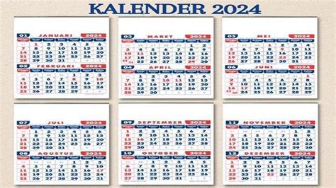 Kalender 2024 Daftar Hari Libur Nasional Dan Cuti Bersama Libur