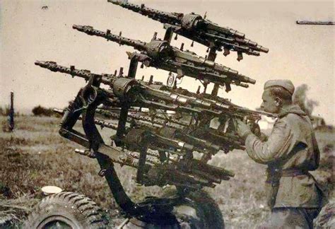 unbelievably terrifying multiple mg42 s military weapons military art military history ww2