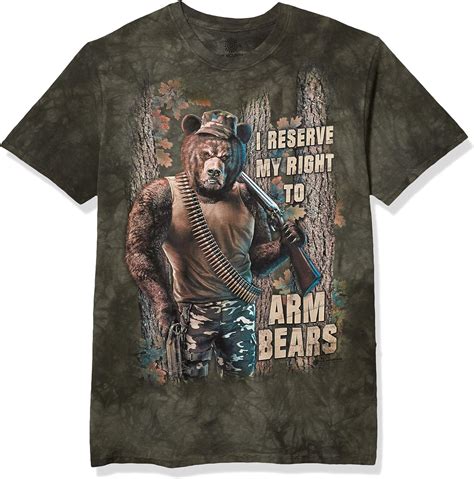The Mountain Arm Bears T Shirt Amazon Ca Clothing Accessories
