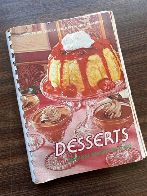 1978 Favorite Recipes Of Home Economics Teachers Desserts Etsy