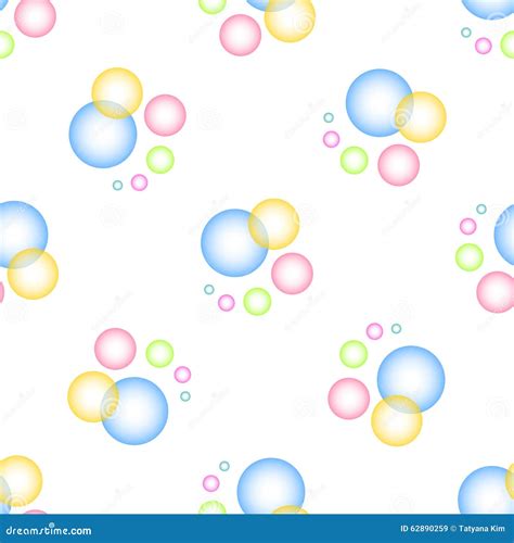 Vector Illustration Of A Seamless Background Of Colorful Transparent