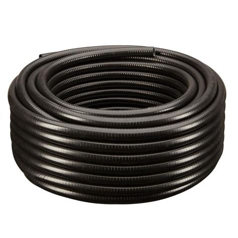 Hydromaxx 1 14 In X 25 Ft Schedule 40 Black Flexible Pvc Pipe In The Pvc Pipe Department At