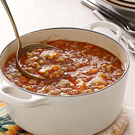 Lentil Tomato Soup Recipe Taste Of Home