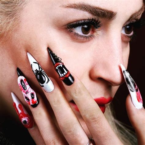 44 Crazy Nail Art Knittingfoodhobby