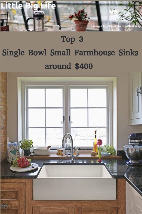 Granite countertops and a custom range hood are gorgeous. LITTLE BIG LIFE: Top 3 Single Bowl small Farmhouse Sinks ...