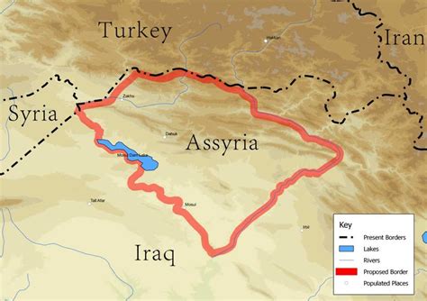 Assyrië of Koerdistan Assyrische Federatie Nederland