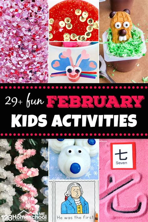 Lots Of Fun February Activities For Kids
