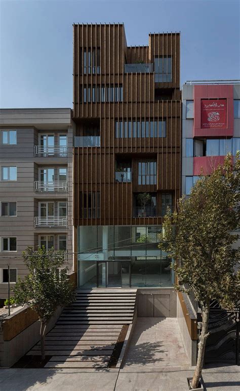 Lp2 Completes Office Block With Louvred Wooden Facades Facade