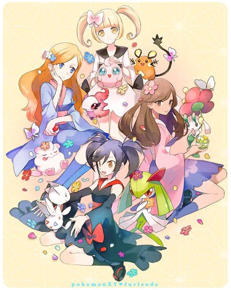 Furisode Girls Fairy Type Pokemon Pokemon Fairy Pokemon