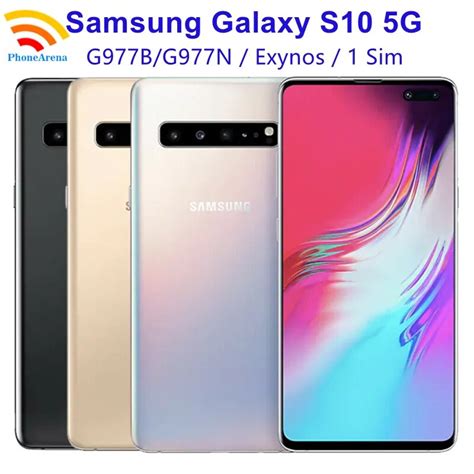 Original Samsung Galaxy S10 5g G977n G977b Unlocked 5g Cell Phone 67