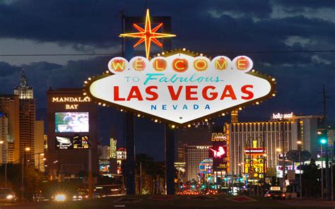 Las Vegas City Night Image Hd Background Wallpapers Welcome To Las