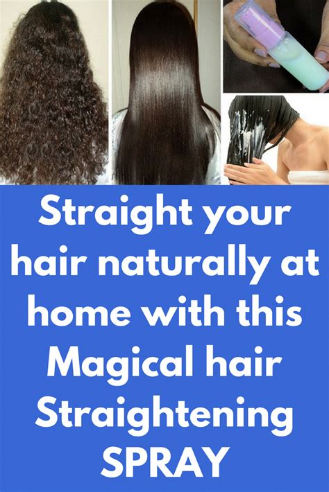 Straight Your Hair Naturally At Home With This Magical Hair