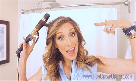 How To Curl Your Hair With A Curling Iron Fun Cheap Or Free
