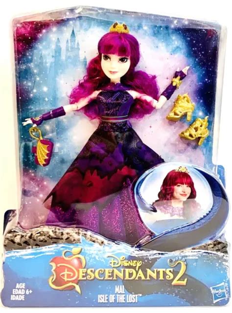 Hasbro Disney Descendants Mal Isle Of The Lost Fashion Doll Dented Box Picclick