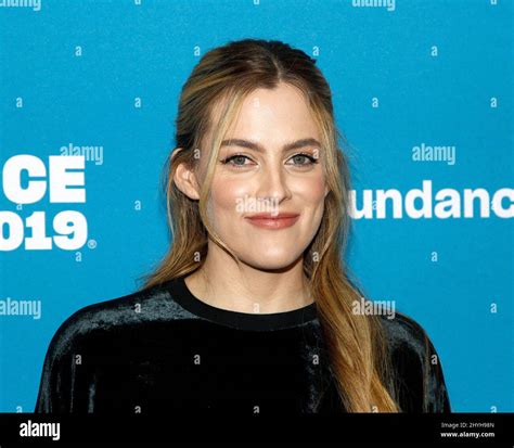 Riley Keough At The Premiere Of The Lodge During The Sundance Film Festival Held At The