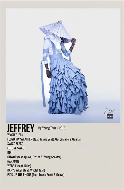 Jeffrey Young Thug Album Young Thug Music Album Cover