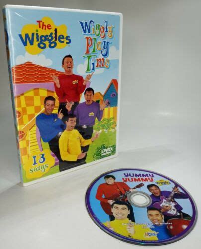 Lot Of 2 The Wiggles Wiggly Play Time And Yummy Yummy Dvd 2004 Read
