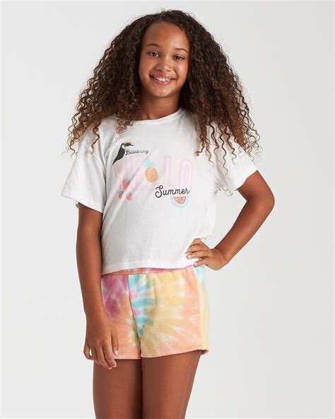 BILLABONG GIRLS High Wave Tie Dye Short Tie Dye Shorts Billabong