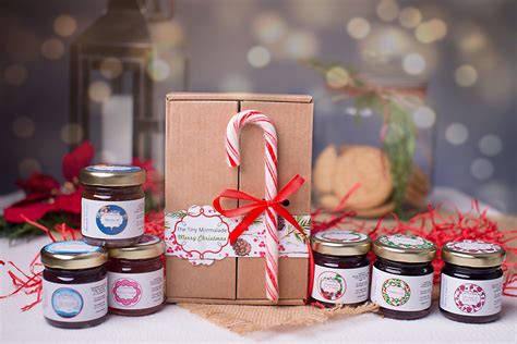 Christmas Unusual Jam And Marmalade Taster Box By The Tiny Marmalade