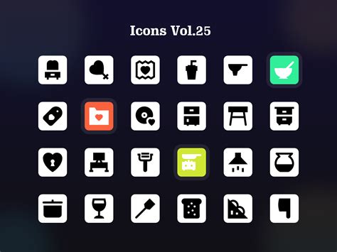 Icons Vol25 Uplabs