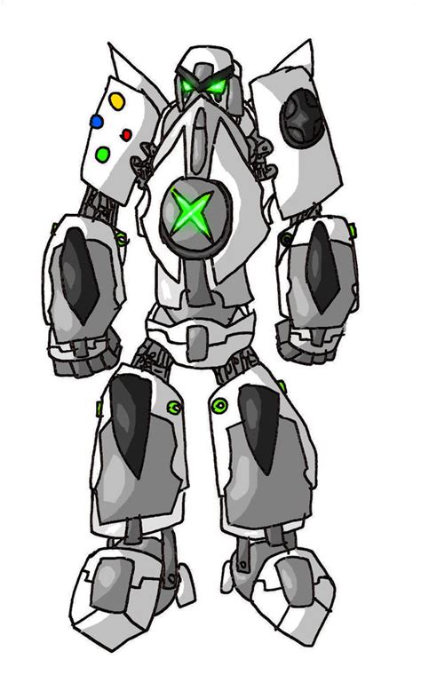 Xbox 360 Robot By Brokenteapot On Deviantart
