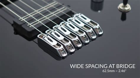 Octavia 6 String Wide Neck Guitar 52mm 255 Scale