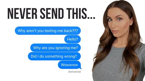 5 Texts You Should Never Send Her Courtney Ryan Youtube