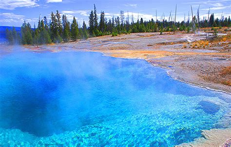 If you simply can't figure out how to do this, use contact us to send me an email and i'll try to. Wallpaper the sky, trees, lake, couples, USA, geyser, Yellowstone National Park images for ...