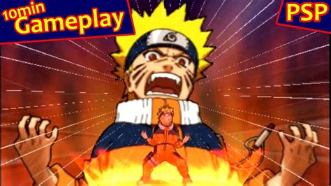Naruto Ultimate Ninja Heroes Psp Gameplay Youtube