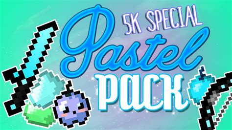5k Special Neecxle Pastel Custom Texture Pack Youtube