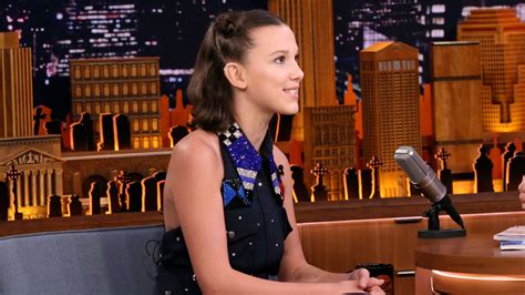Watch The Tonight Show Starring Jimmy Fallon Interview Millie Bobby