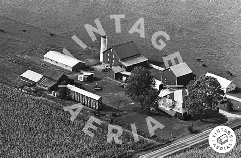 Vintage Aerial Ohio Fairfield County 1965 20 Iff 16